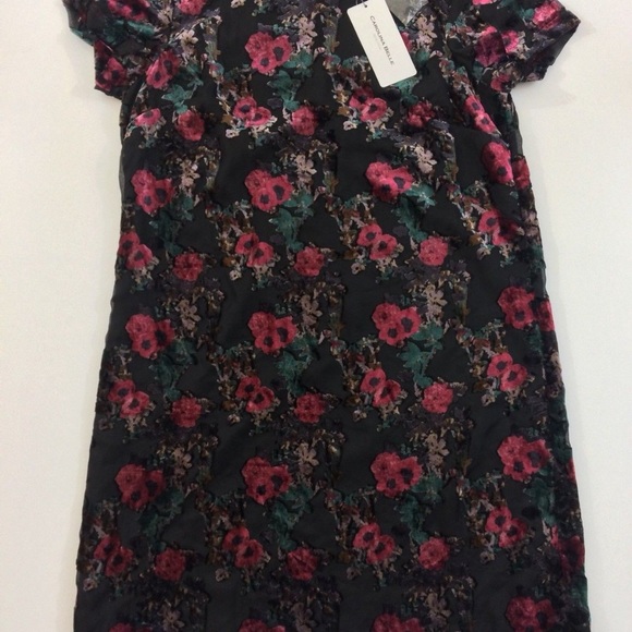 Carolina Belle Montreal SZ 4 shift black dress - Picture 3 of 7